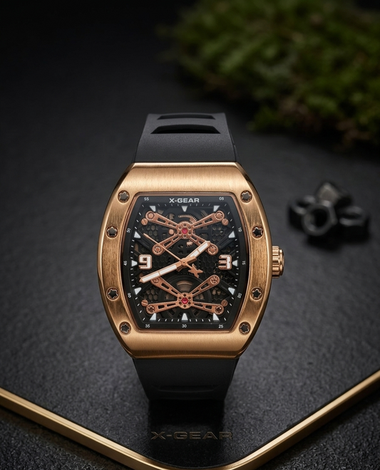 X-GEAR Maveri |Skeleton Watch