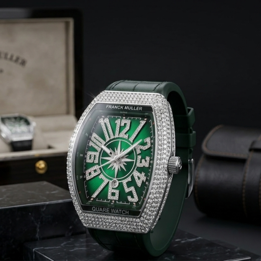 Franck Muller Green Diamond Edition
