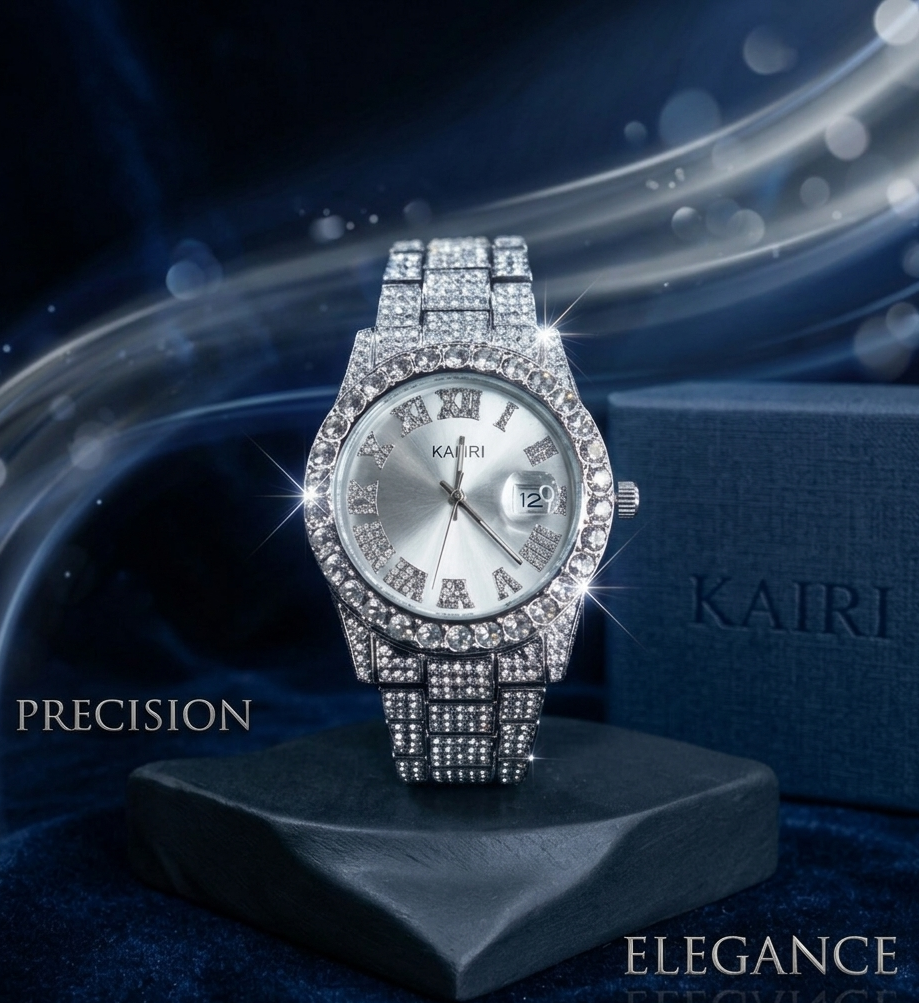 Premium Diamond Studded Watch