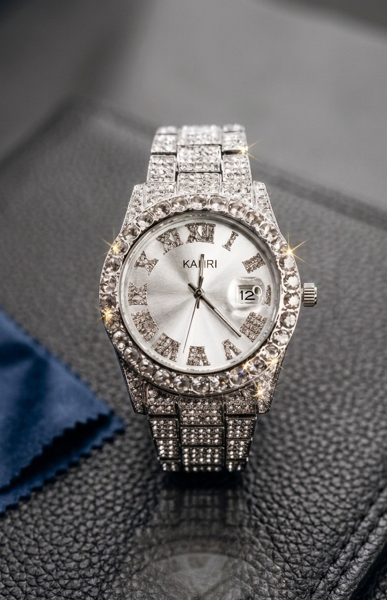 Premium Diamond Studded Watch