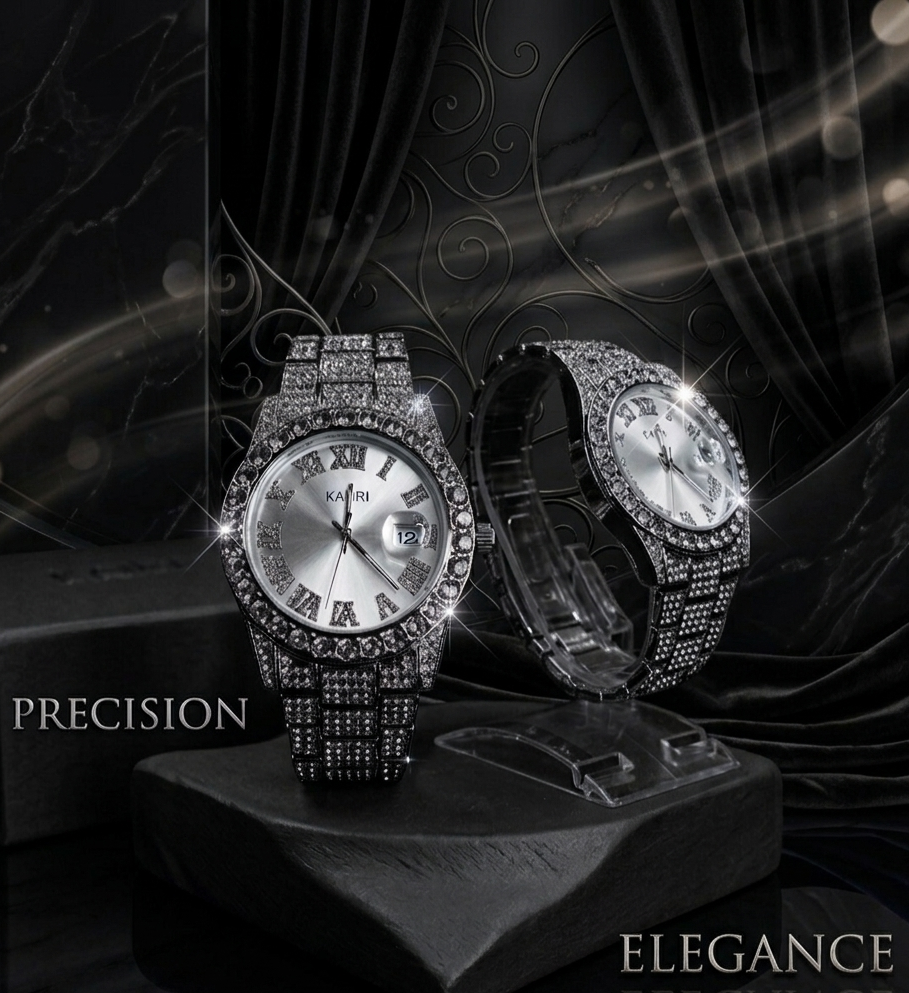 Premium Diamond Studded Watch