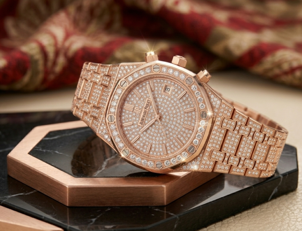 Royal Oak Rose Gold Diamond