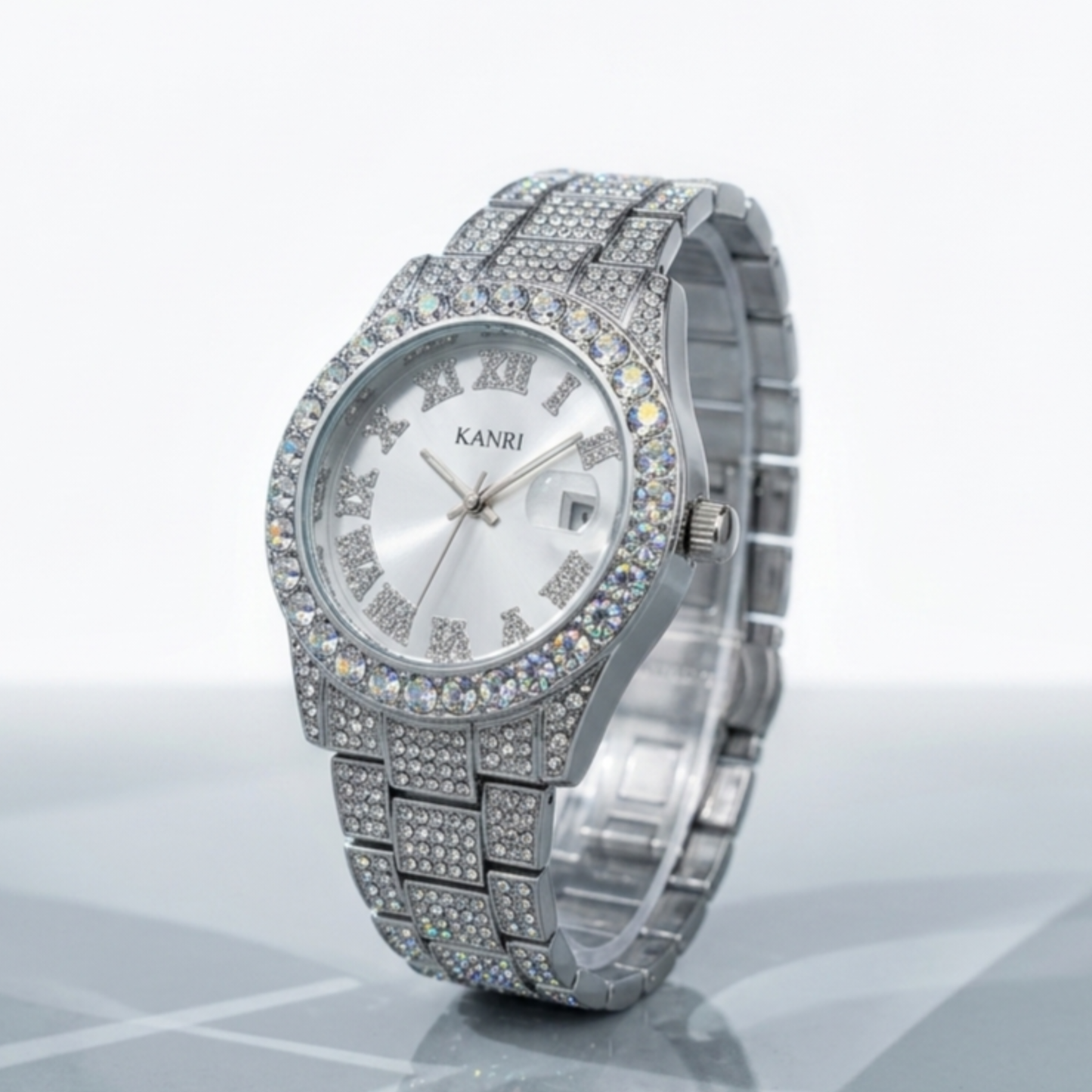 Premium Diamond Studded Watch