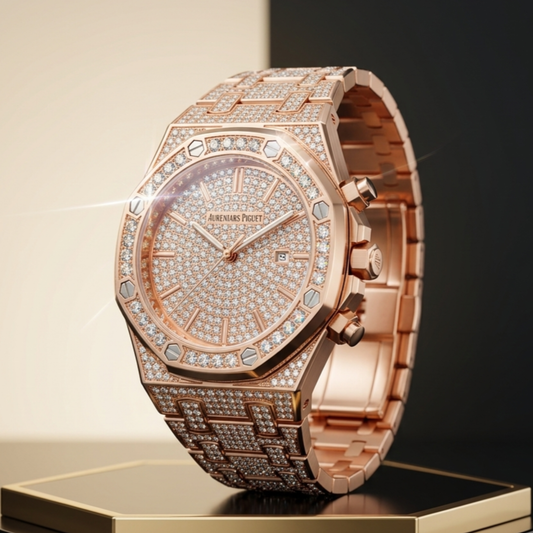 Royal Oak Rose Gold Diamond