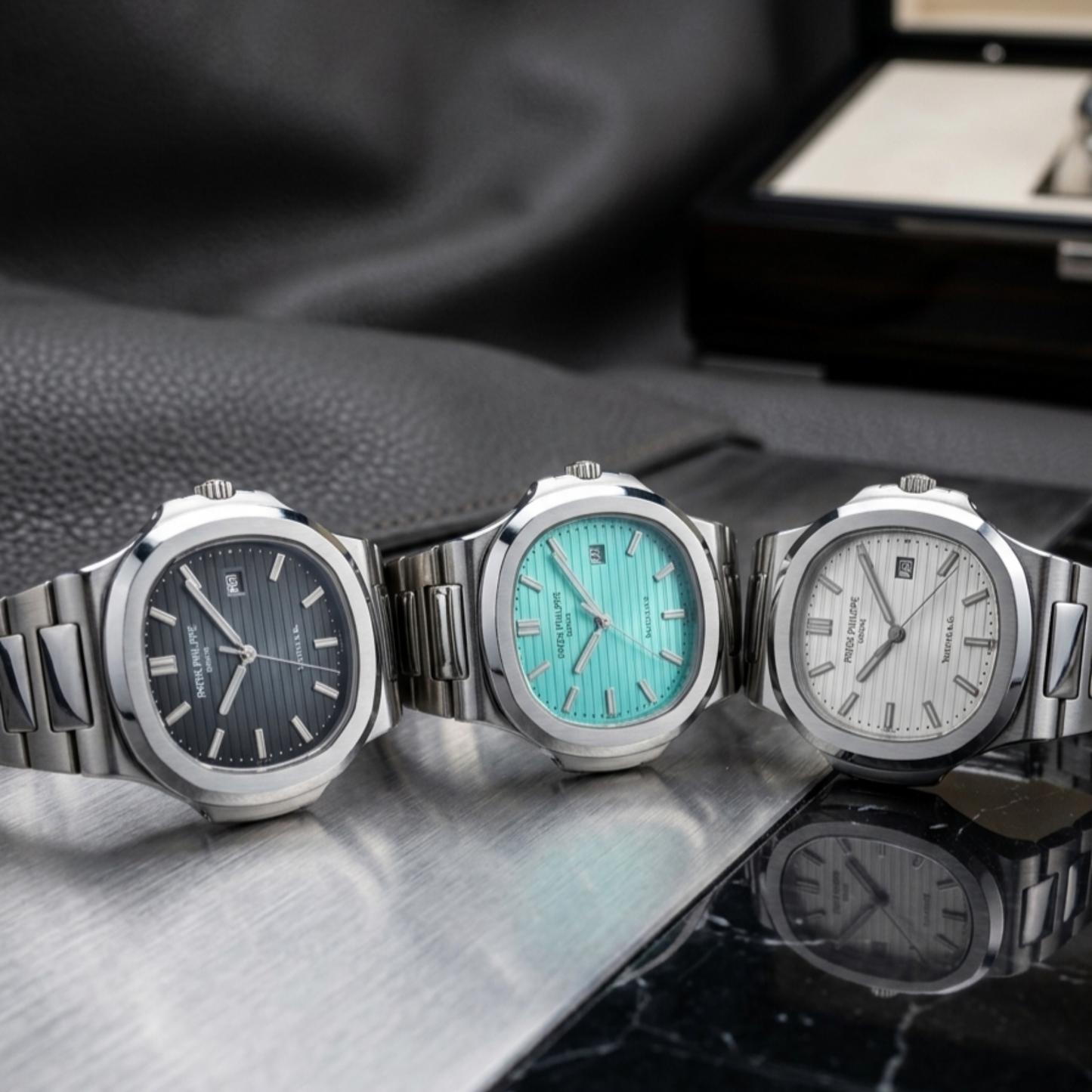 Patek Philippe Style Nautilus – Stainless Steel
