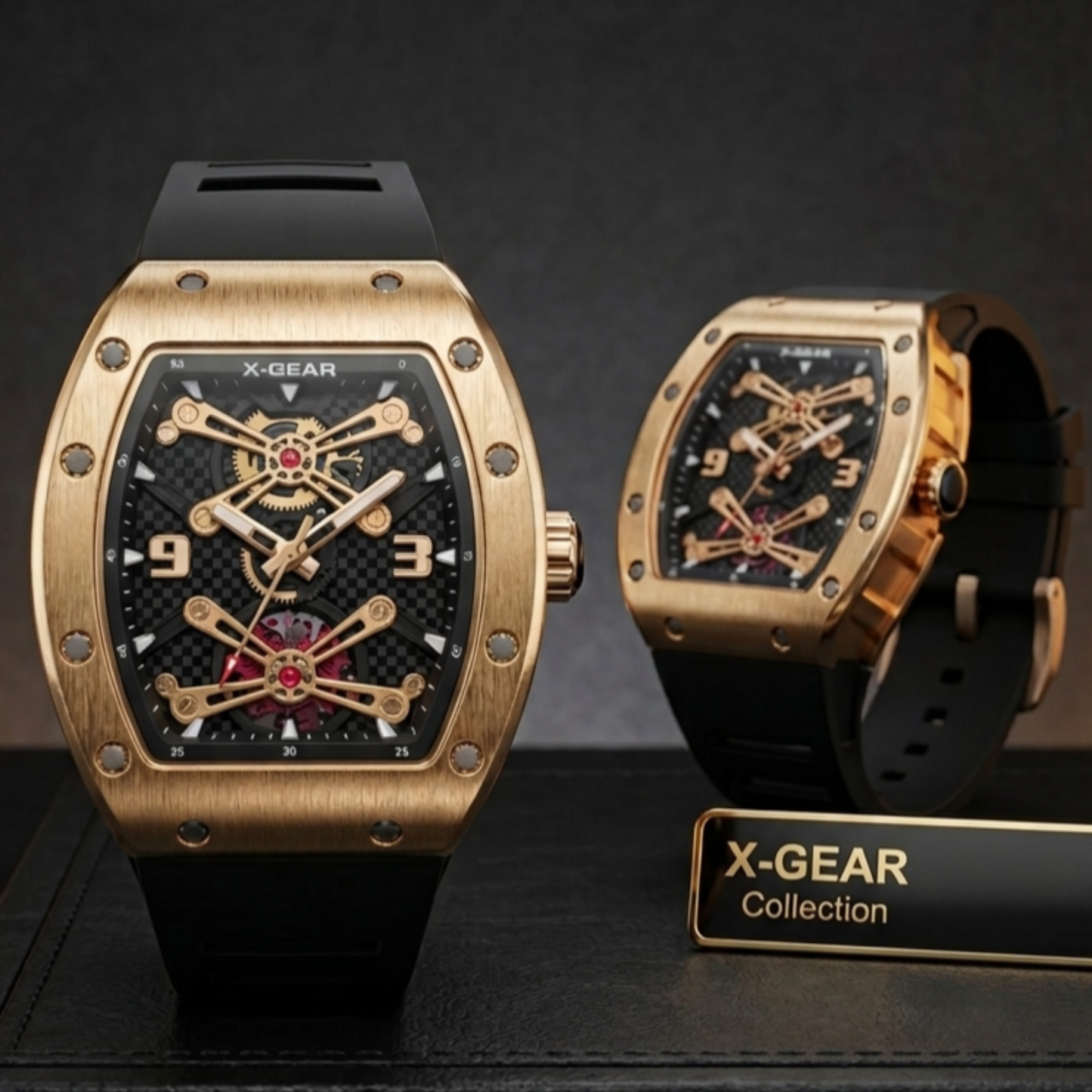 X-GEAR Maveri |Skeleton Watch