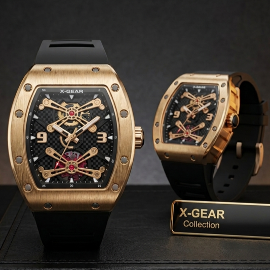 X-GEAR Maveri |Skeleton Watch