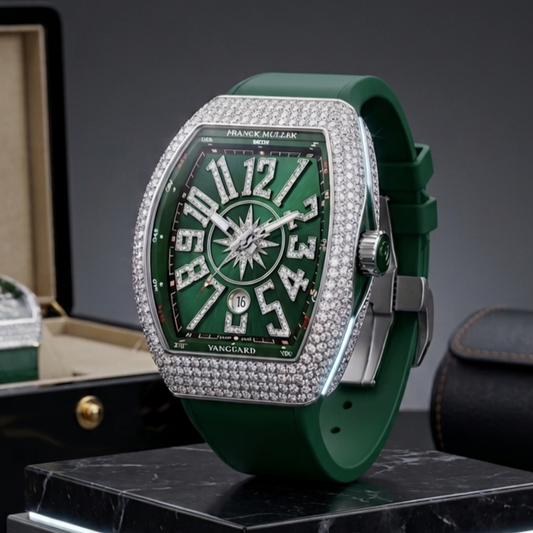 Franck Muller Green Diamond Edition