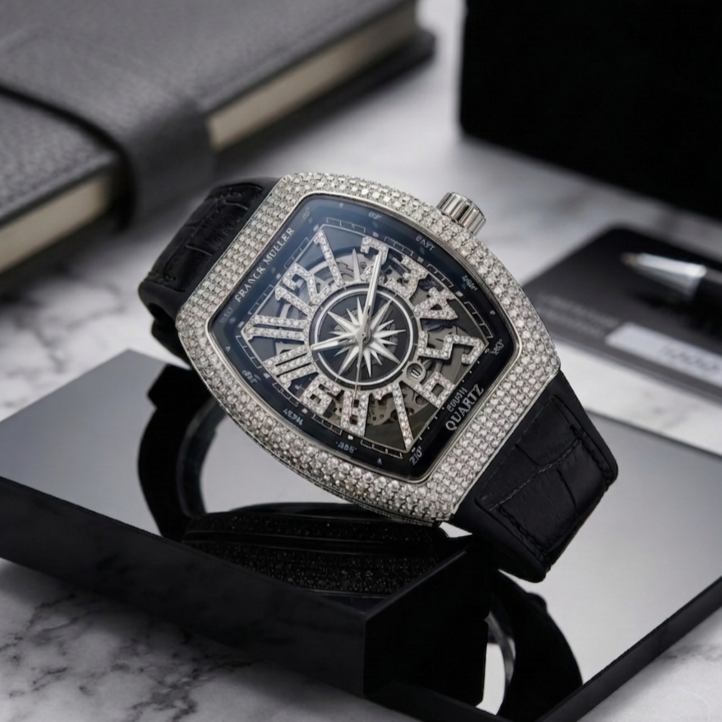 Franck Muller Green Diamond Edition