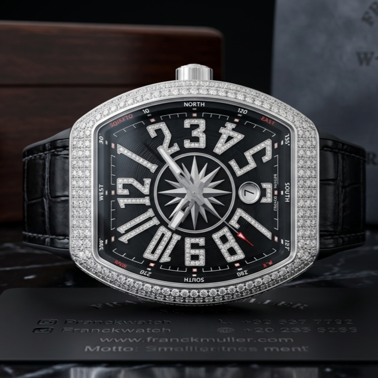 Franck Muller Green Diamond Edition