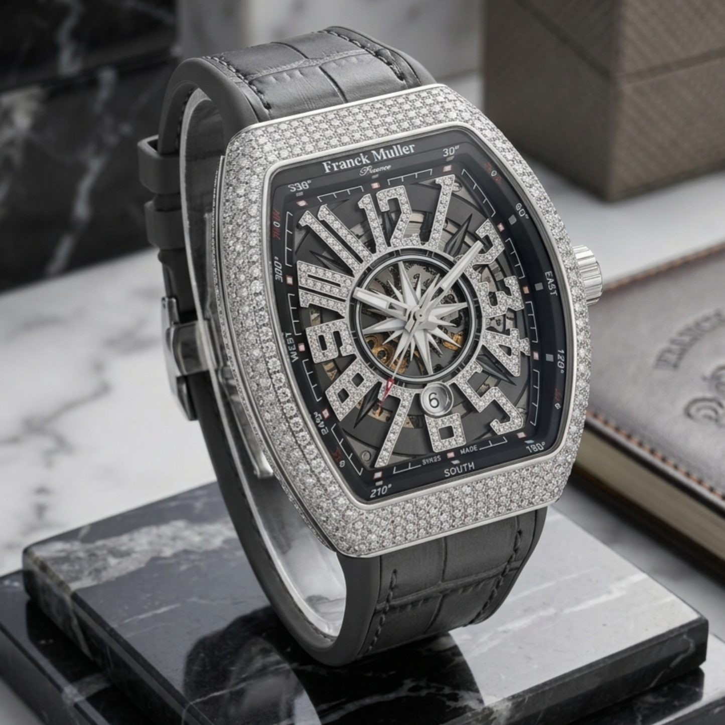 Franck Muller Green Diamond Edition