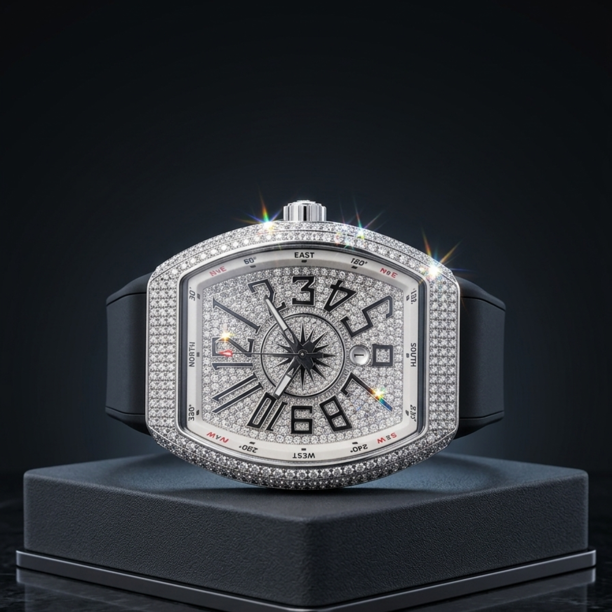 Franck Muller Green Diamond Edition