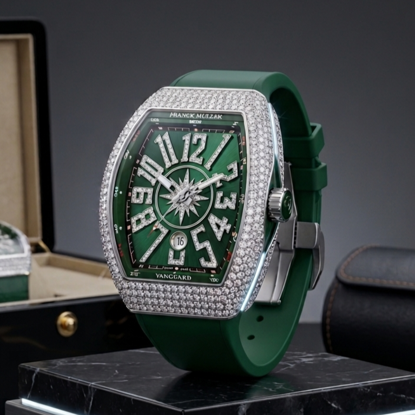 Azadi Special Bundle – Green Diamond & Black Arabic Edition