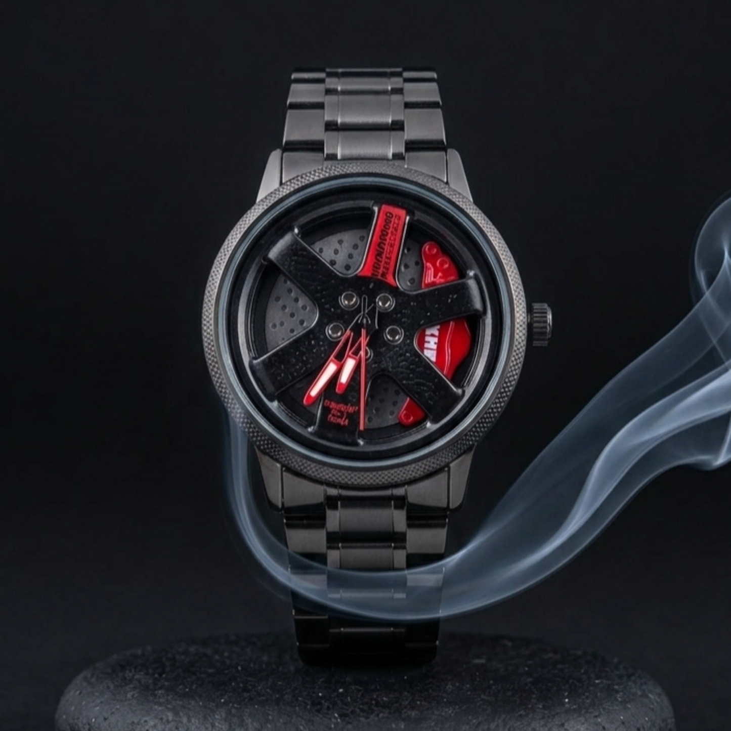 Car Wheel Watch | Steel